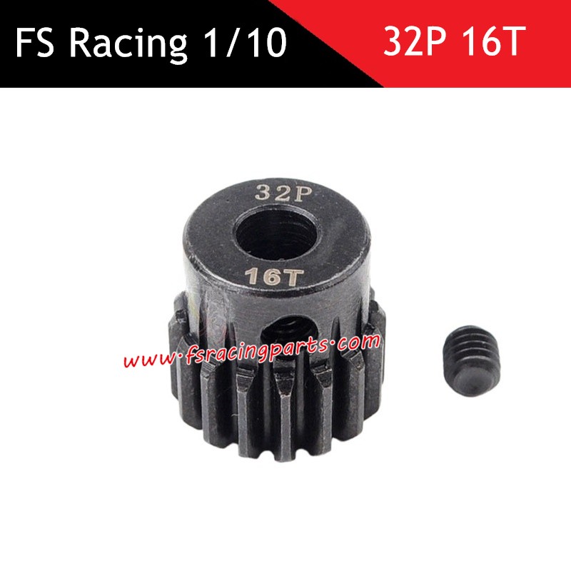 FS RACING 1/10 Scale Parts 32P 16T Motor Gear