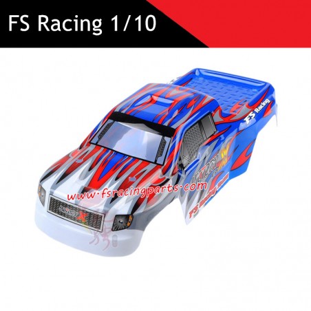 FS RACING 1/10 Scale RC Car Parts Car Shell Blue