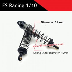 FS RACING 1/10 Scale RC Car Upgrade Parts Metal Shock Absorber, FS RACING 538542