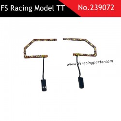 FSR RACING 1/7 Model TT RC Car Parts C-Shape Front Light Plate 239072