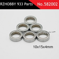 RZHOBBY WRC9 933 RC Car Parts 10x15x4mm Ball Bearings 582002