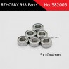 RZHOBBY WRC9 933 RC Car Parts 5x10x4mm Ball Bearings 582005