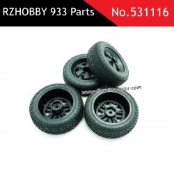 RZHOBBY WRC9 933 RC Car Parts Wheel Set 531116