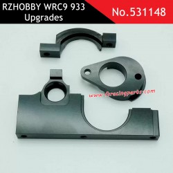 CNC metal motor mount black upgrade part for RZHOBBY WRC9 933 531148