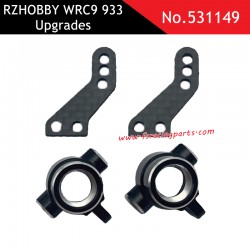 RZHOBBY WRC9 933 Upgrade Parts Carbon Fiber Steering Knuckle 531149