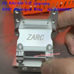 FS RACING 1/8 upgrade parts 6061 aluminum alloy component No.2366566, front view handheld display with ZARC logo