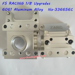 FS RACING 1/8 RC car upgrade part No.2366566, exploded/assembled view showing internal structure and ZARC component