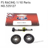 FS RACING 1/10 Scale Parts Front and Rear Axle Gears 535127