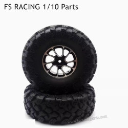 FS RACING 1/10 Scale Parts 118mm Wheel Silver