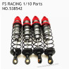 FS RACING 1/10 Scale RC Car Upgrade Parts Metal Shock Absorber, FS RACING 538542