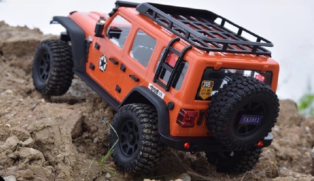 RC-Chuang-Ke-CK5811-High-Speed-RC-Car-Orange-Overview