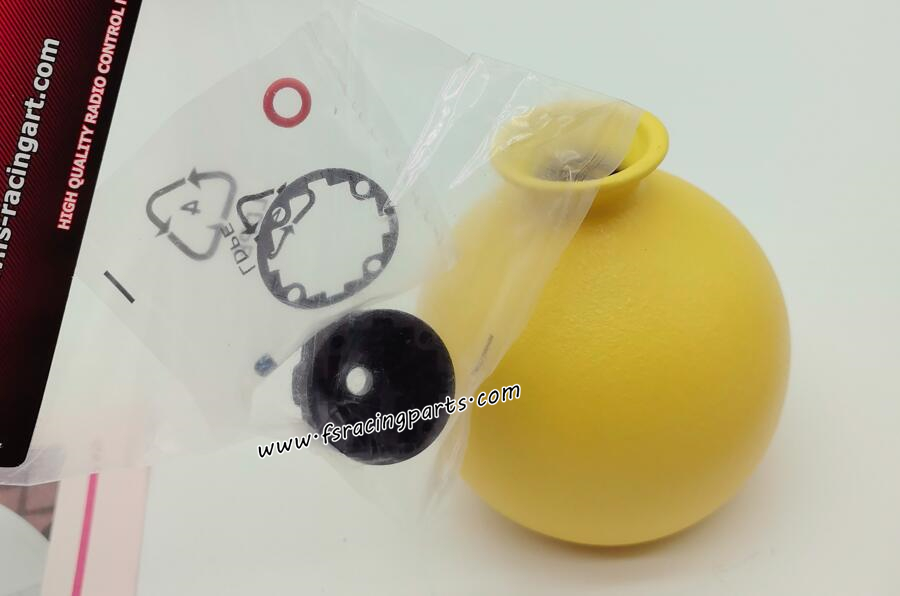 FSR RACING 1/8 Scale Parts Differential Housing Rear Side Overview