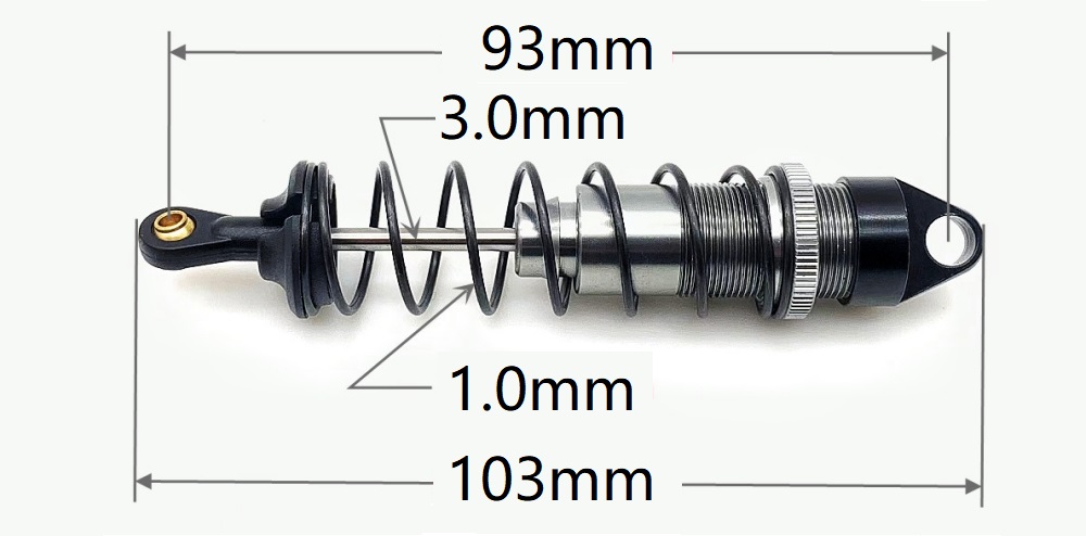 FS Racing 1/10 Upgrade Parts Shock Absorbers