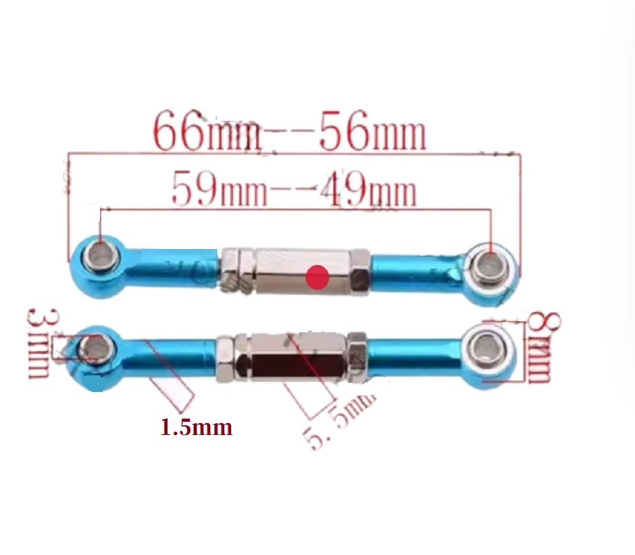 FS RACING 1/10 Scale High Speed Racing Car Upgrade Parts Upper Rear Arm, FS RACING 512010