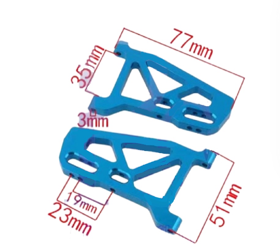 FS RACING 1/10 Scale High Speed Racing Car Upgrade Parts Front Lower Arm, FS RACING 513007