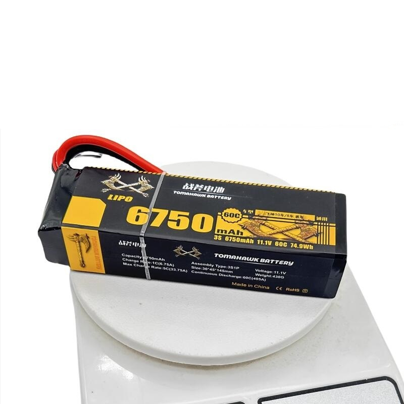 FS RACING 1/7 Model TT RC Car Parts 3S 11.1V 6750mAh 60C 74.9WH Battery