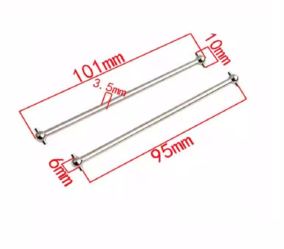 FS RACING 1/10 Scale Upgrade Parts CVD Dog Shaft, FS RACING 538104